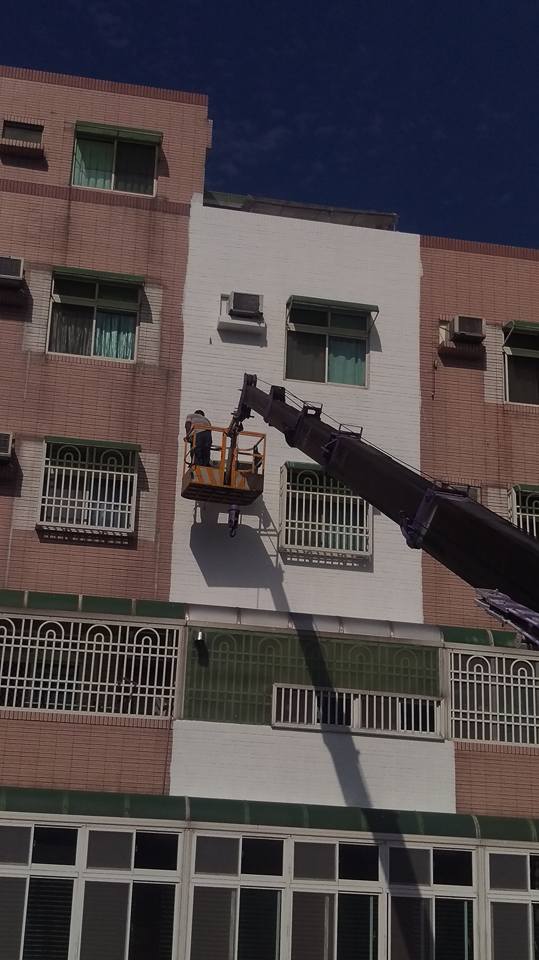 永康大同街後外牆防水