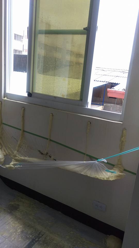 高雄後昌路六樓透天從一樓到六樓窗戶樓梯間抓漏