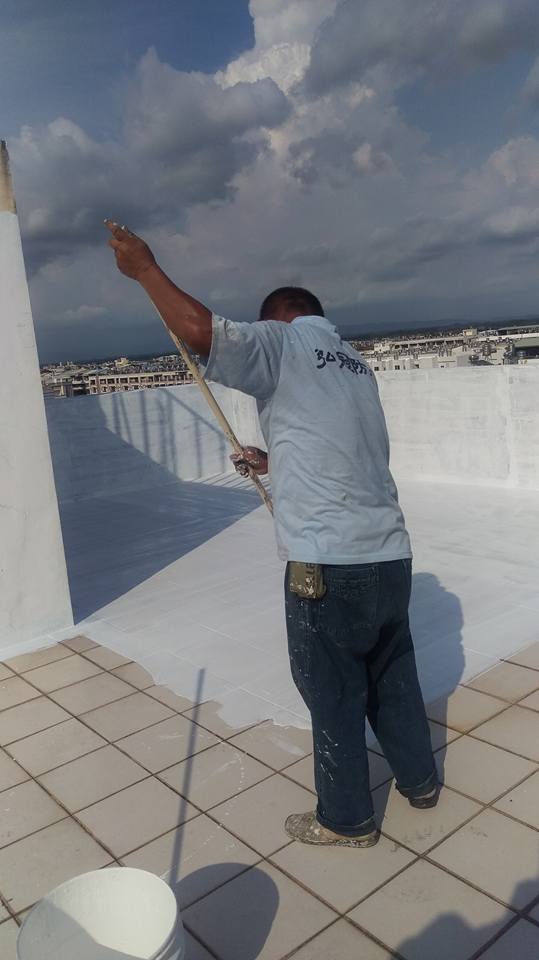 大灣路40巷屋頂防水隔熱