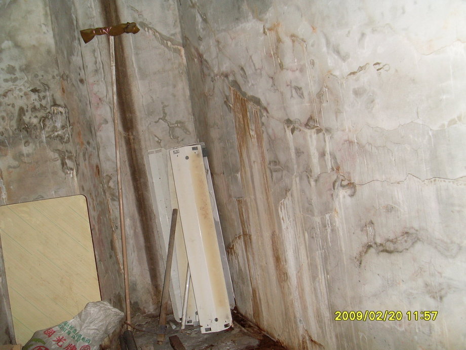 壁癌處理-施工前