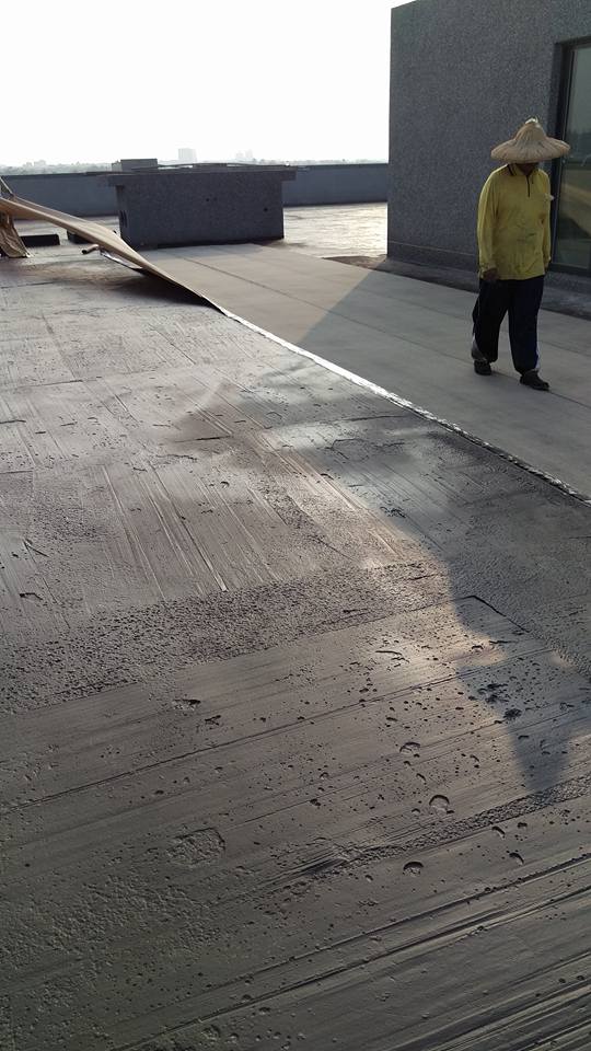 郡安路七段污水下水道BOT主建物屋頂防水工程