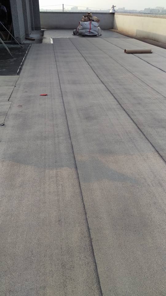 郡安路七段污水下水道BOT主建物屋頂防水工程