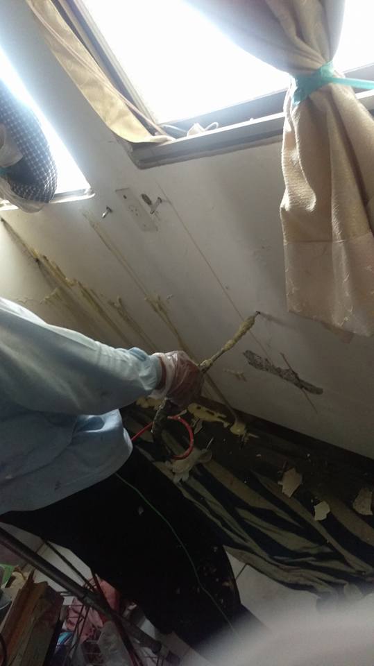 大灣路40巷窗框防漏