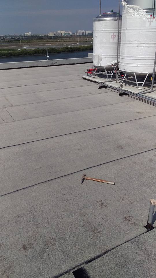 郡安路七段污水下水道BOT主建物屋頂防水工程