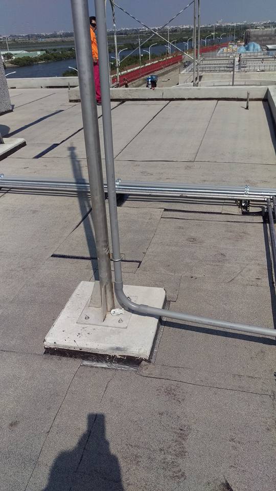 郡安路七段污水下水道BOT主建物屋頂防水工程