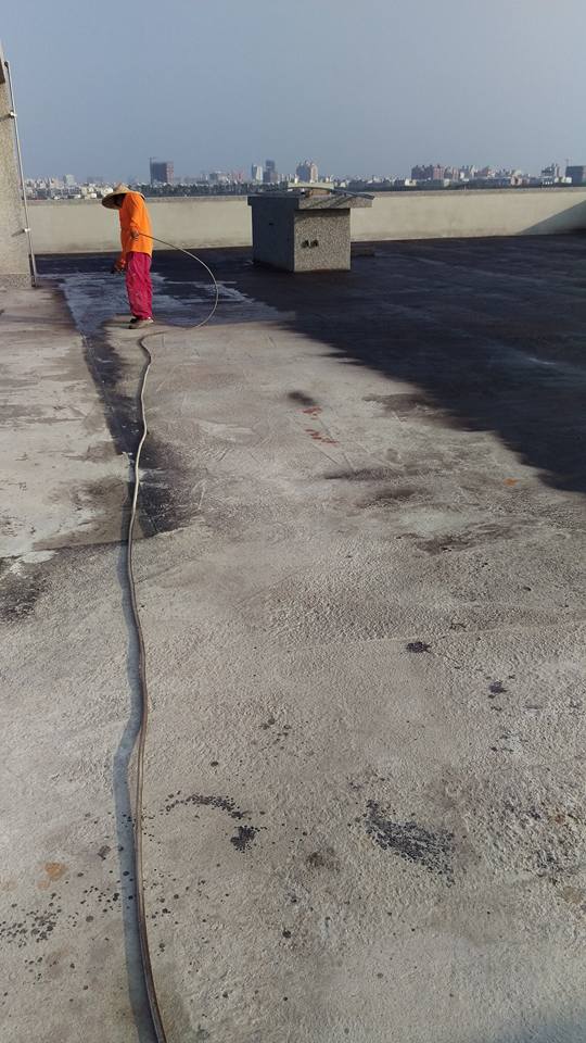 郡安路七段污水下水道BOT主建物屋頂防水工程