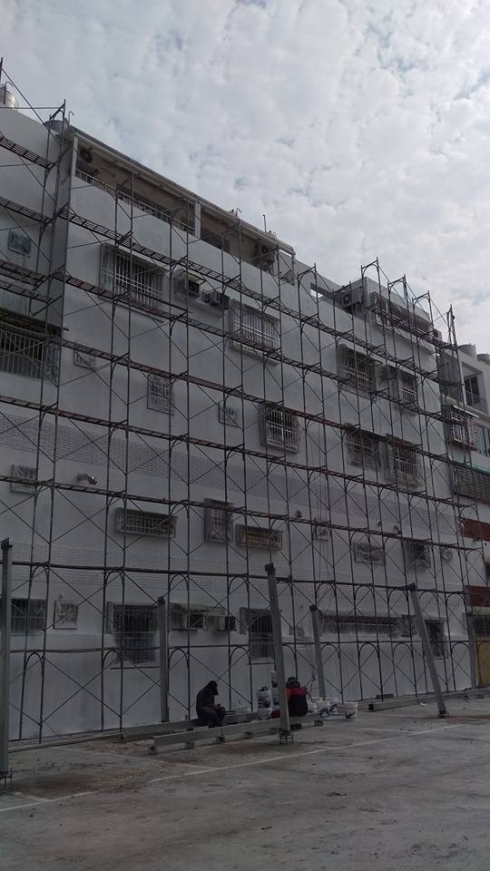 崇善六街外牆防水