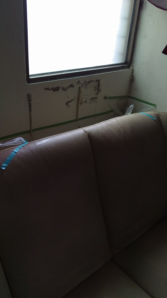 大灣路40巷窗框防漏