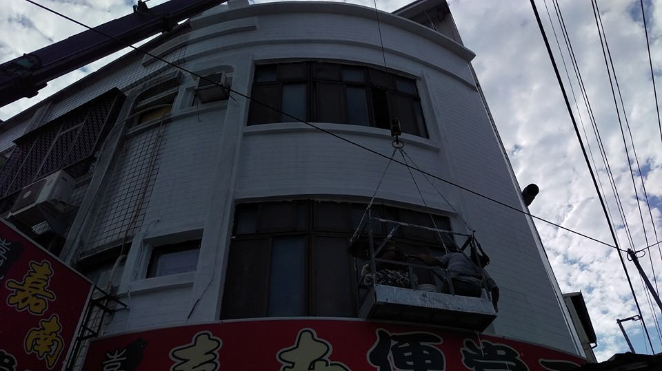 永康塩行路外牆防水