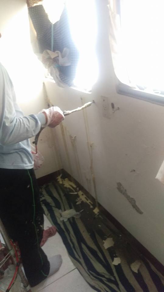 大灣路40巷窗框防漏