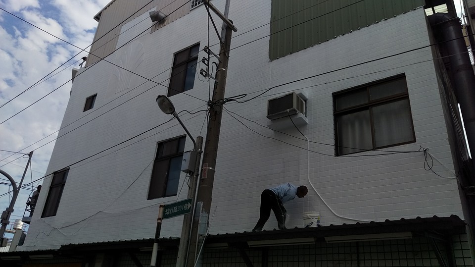 永康塩行路外牆防水