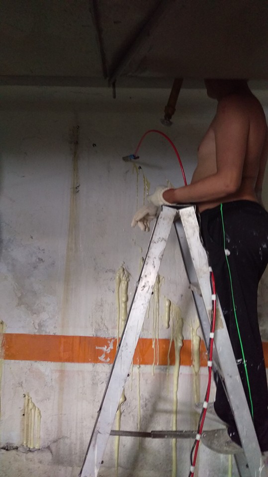 永康東方荷蘭大樓地下室高壓灌注抓漏