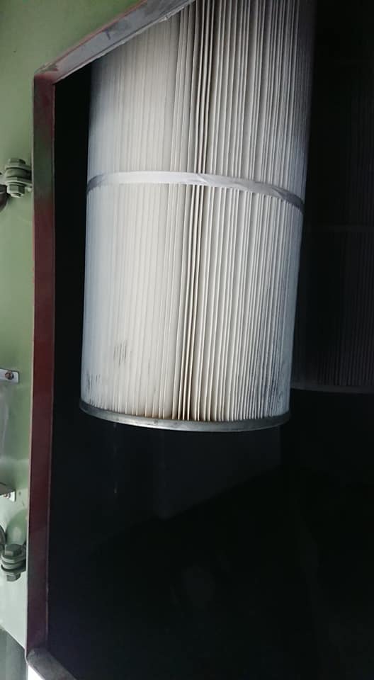 集塵濾桶換新