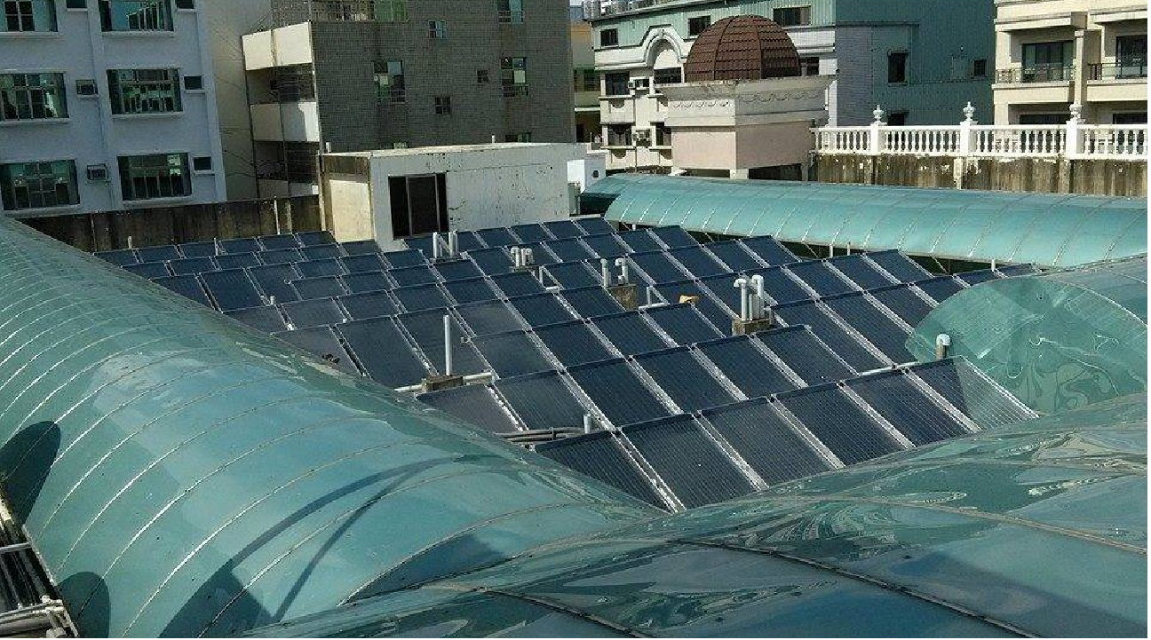 森林太陽能熱水器-台南皇家汽車商務旅館