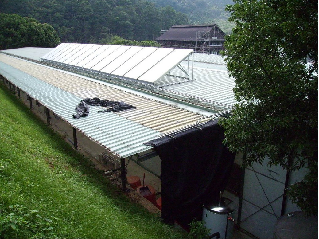 森林太陽能熱水器-埔里靈巖山寺