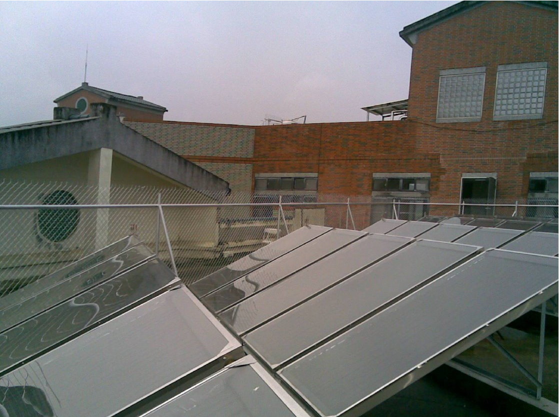 森林太陽能熱水器-埔里暨南大學宿舍