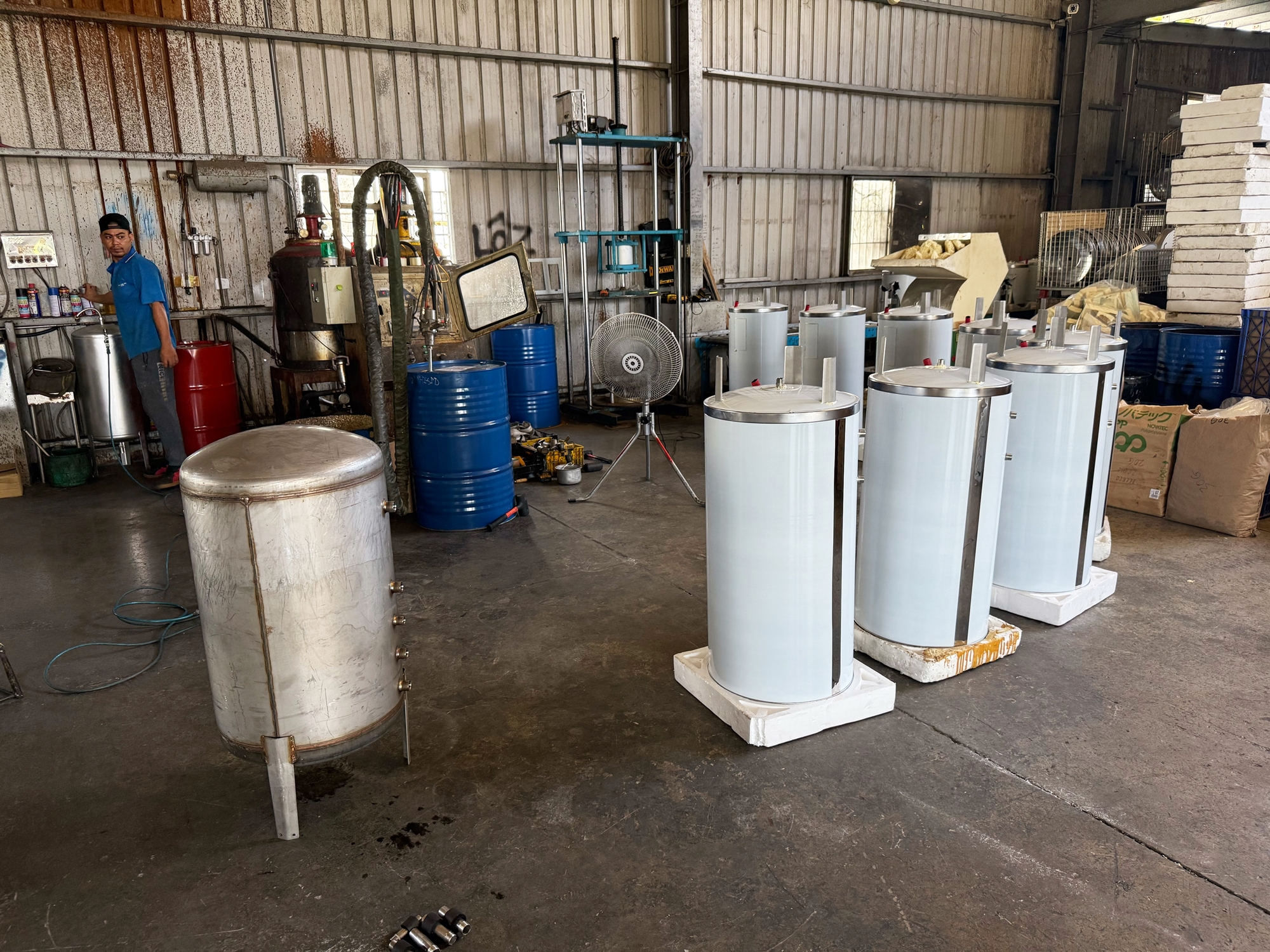 森林太陽能熱水器-電熱水器製程