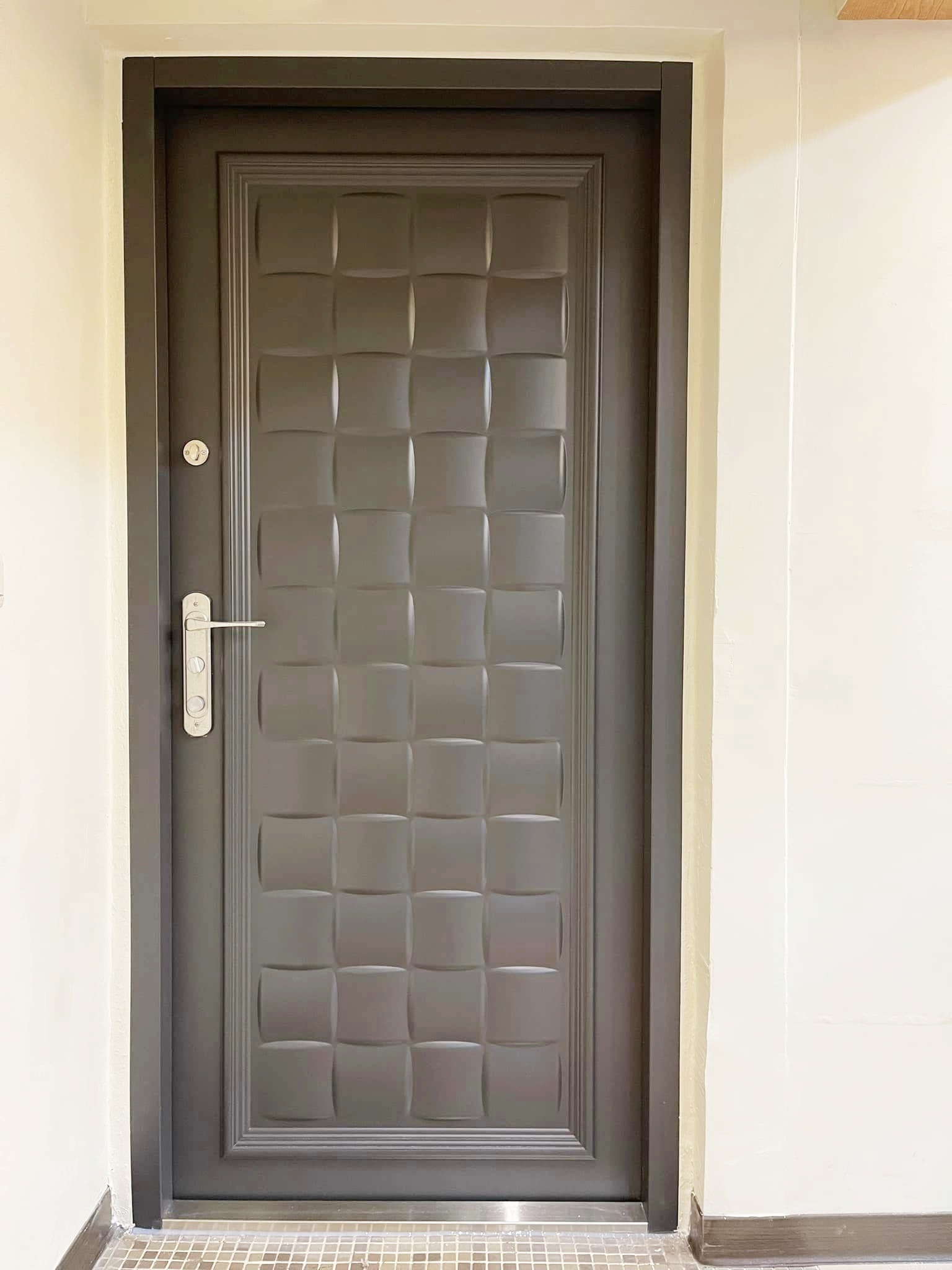 富貴四方烤漆內玄關大門-調亮