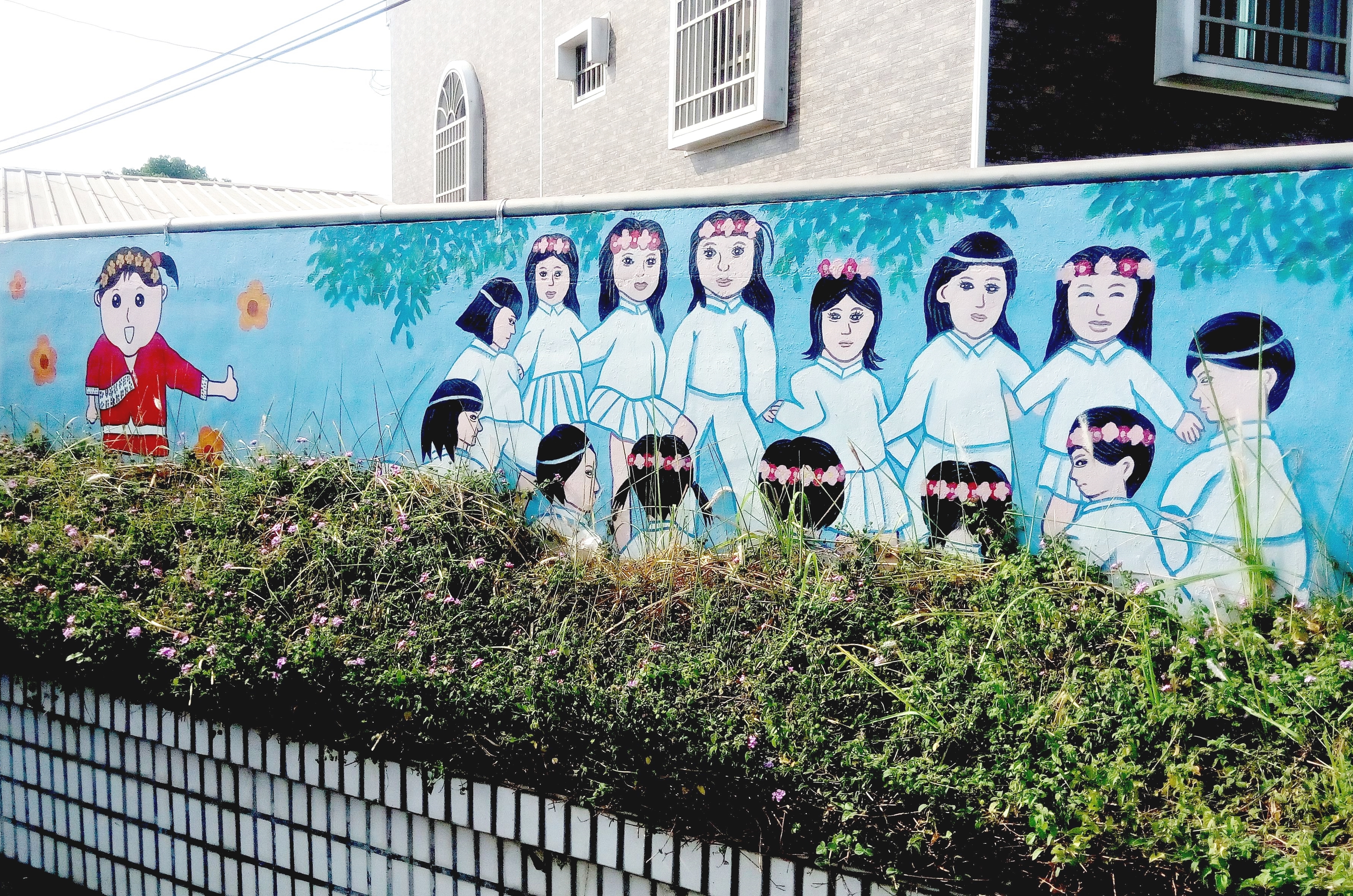 幼稚園牆面彩繪