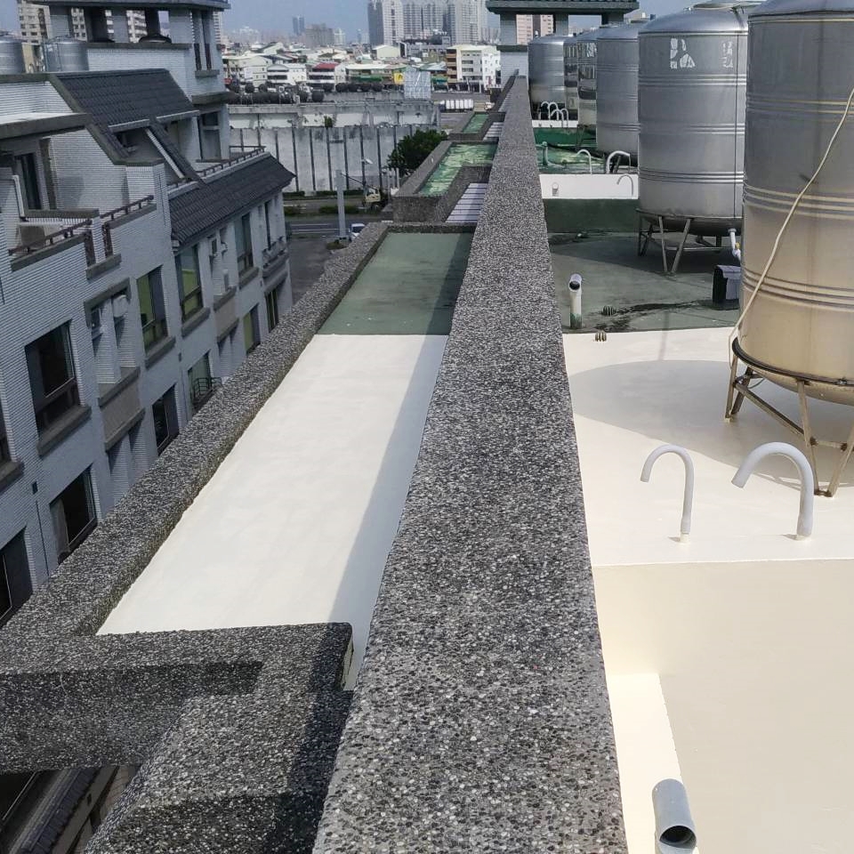 頂樓PU防水隔熱地板工程