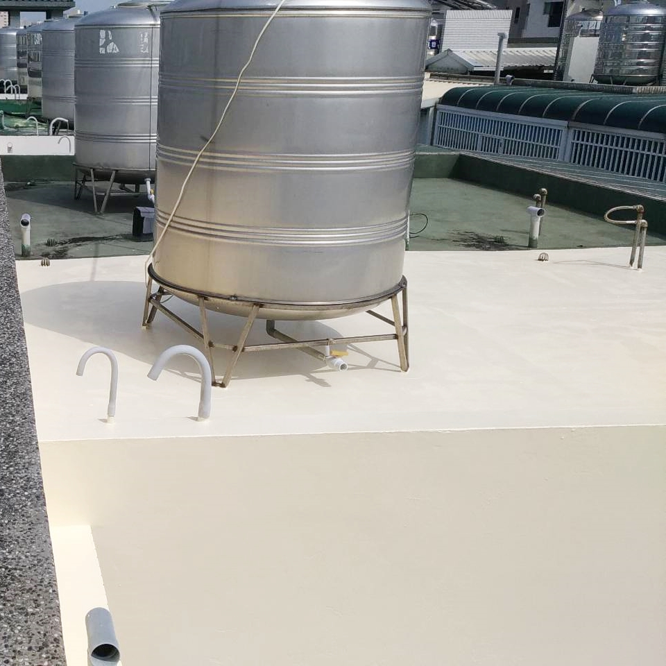 頂樓PU防水隔熱地板工程