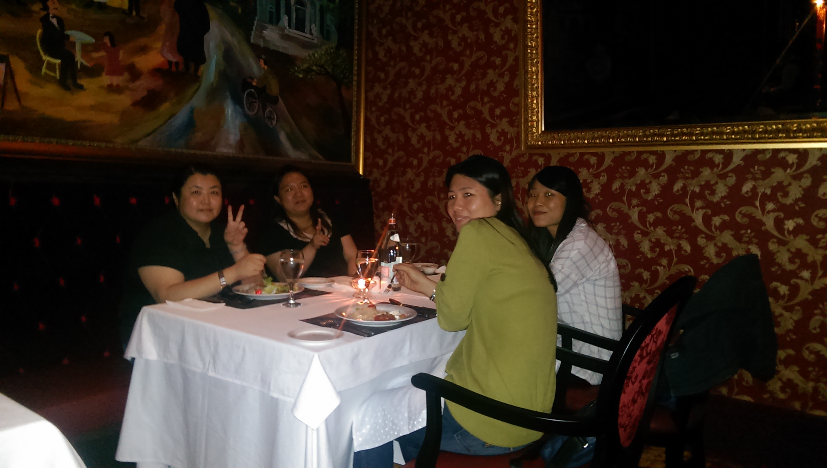 103年泓品牛排館聚餐