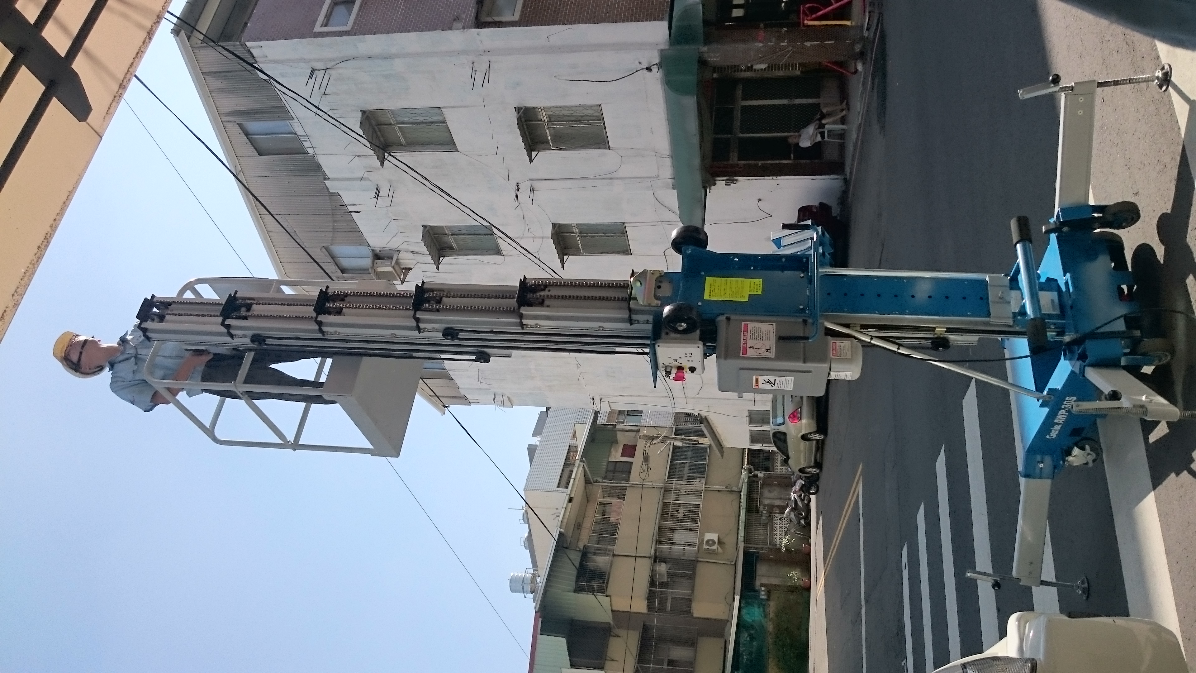 自走車操作作業