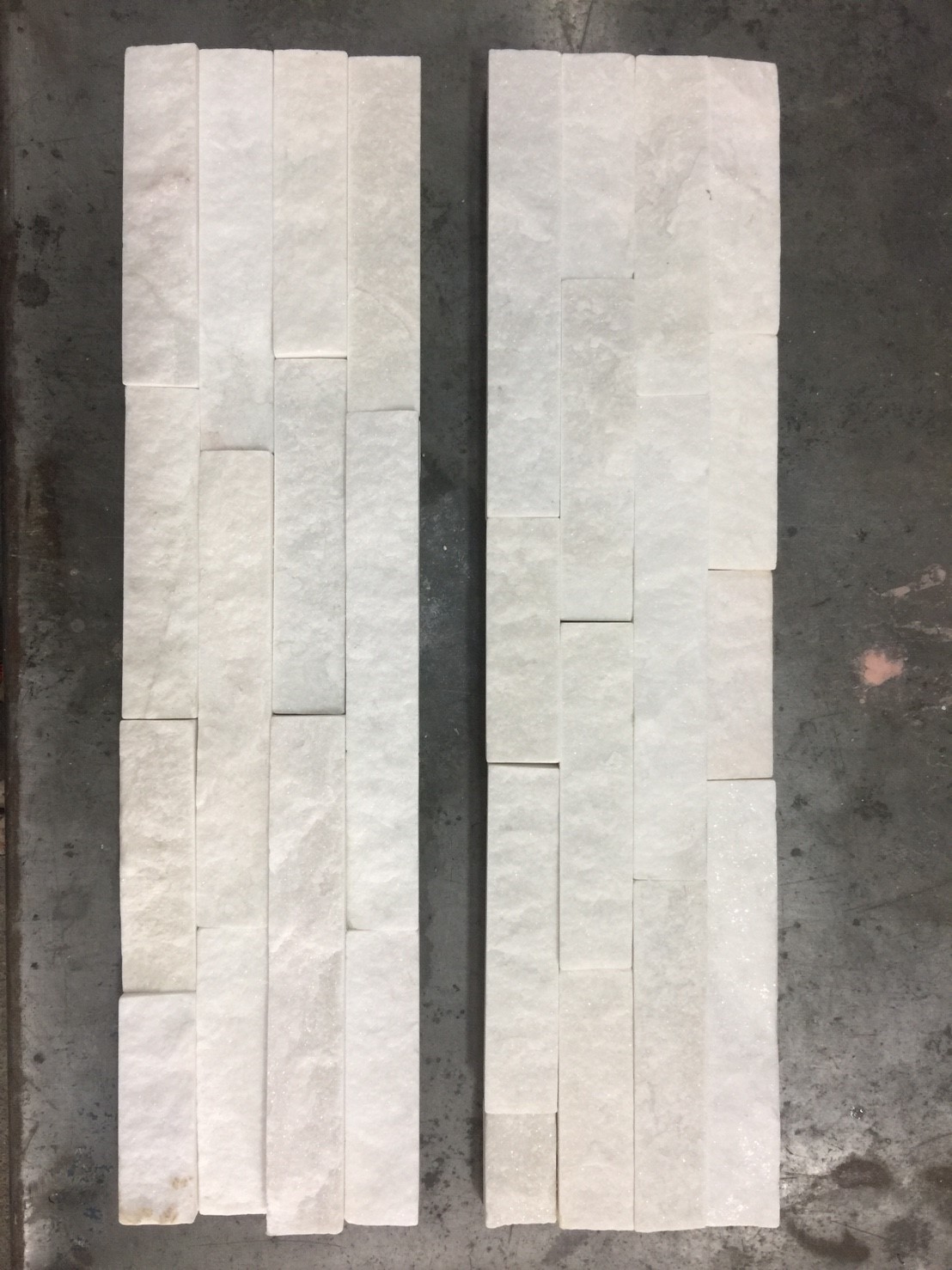 銀狐白組合石條10x40