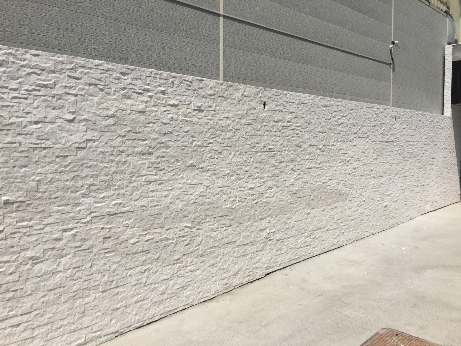 自然面銀狐白6x15