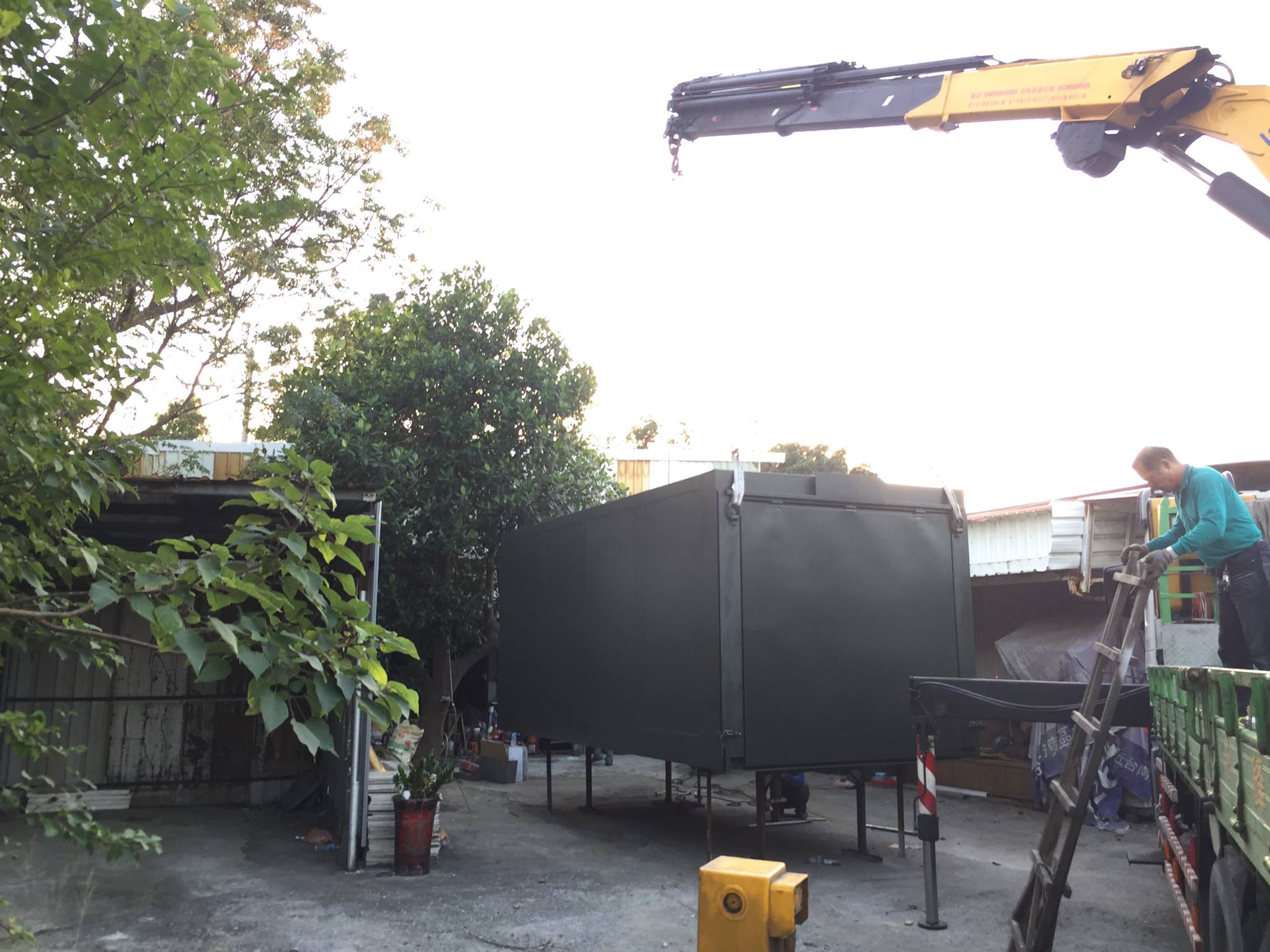 吊掛軍用移動式廚房