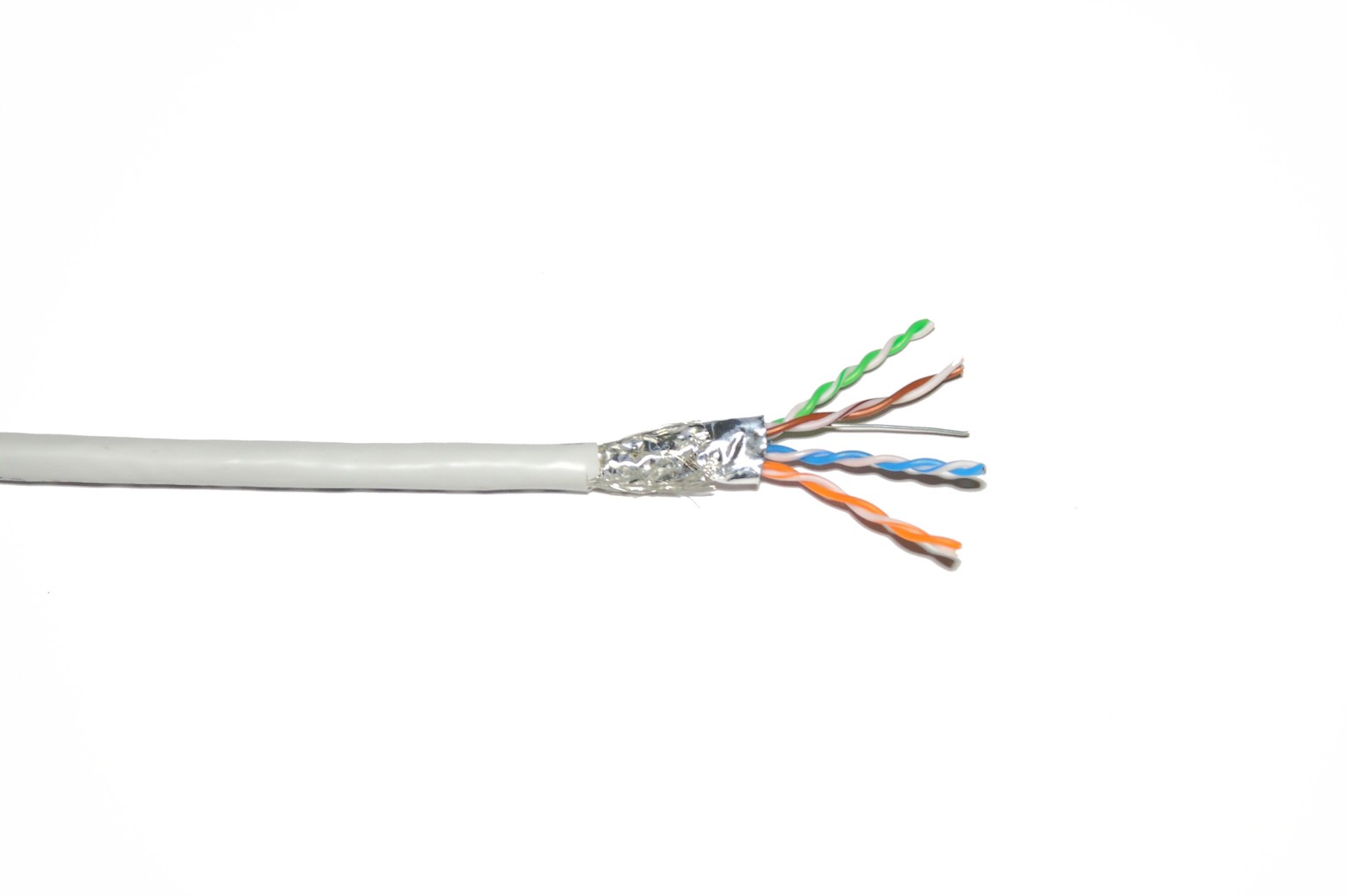 cat-5E鋁箔銅網隔離