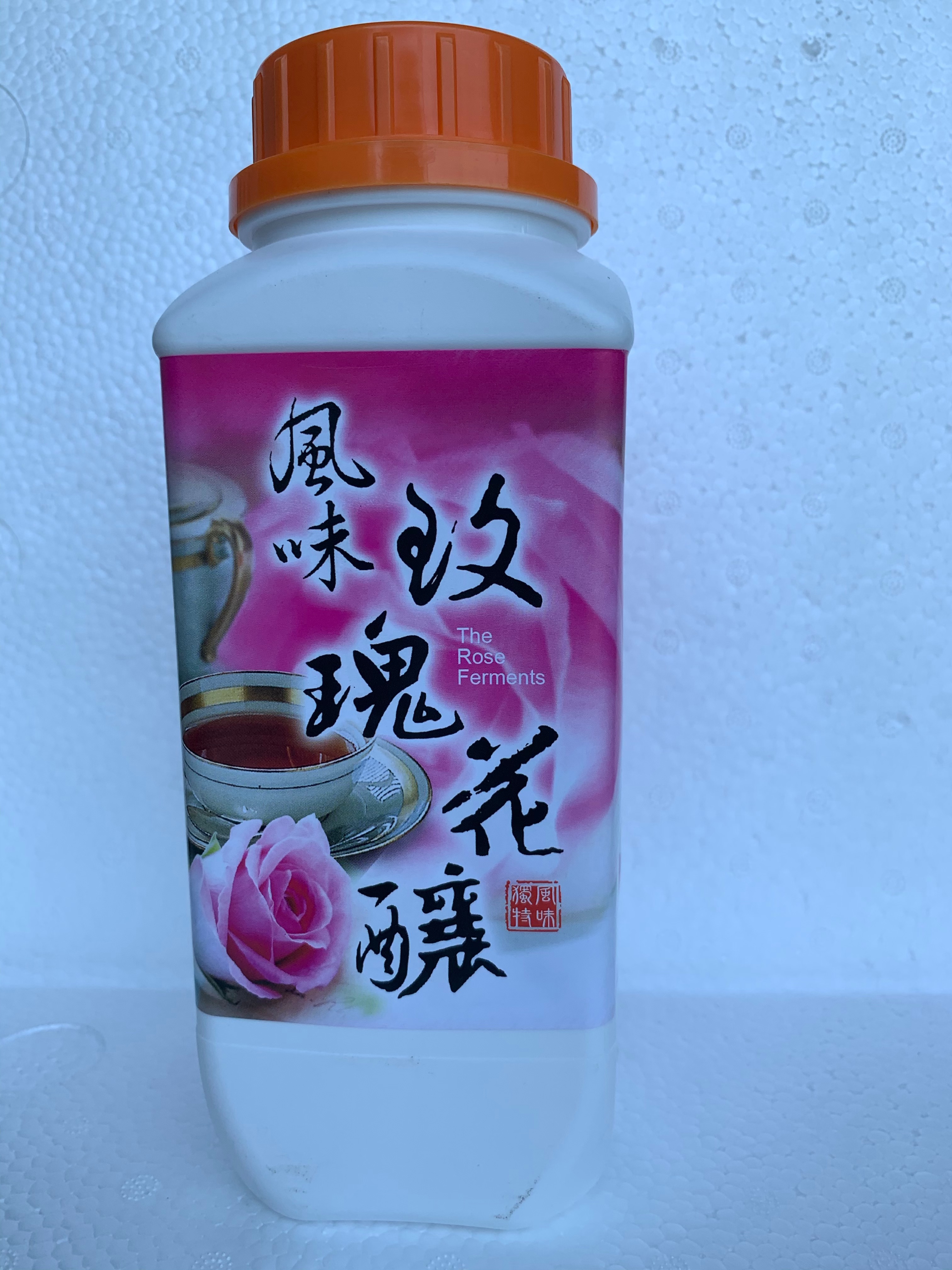 屏東聖鴻香檬-玫瑰花釀(1.3kg/瓶)