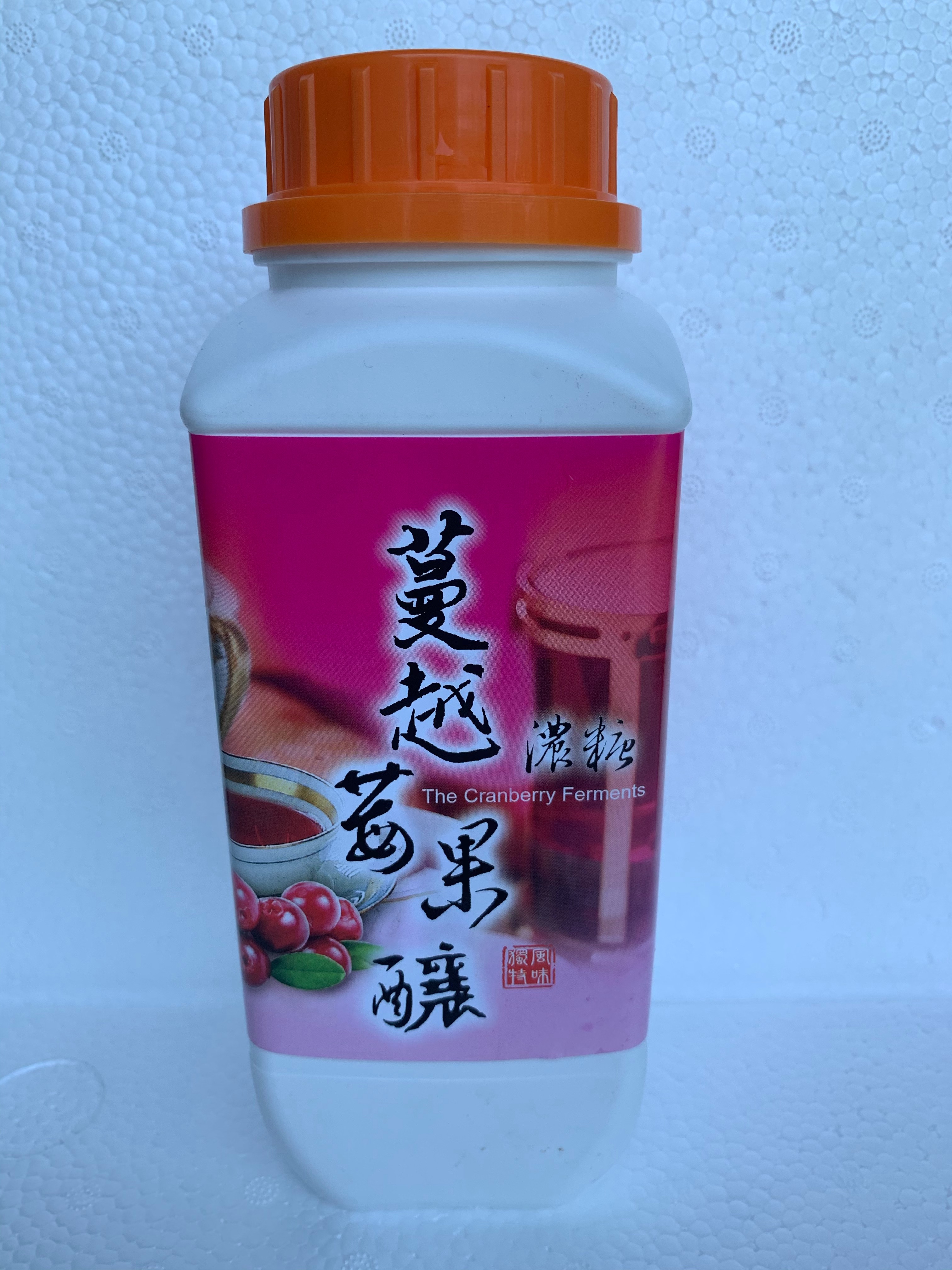 屏東聖鴻檸檬原汁批發-蔓越莓果釀(1.3kg/瓶)