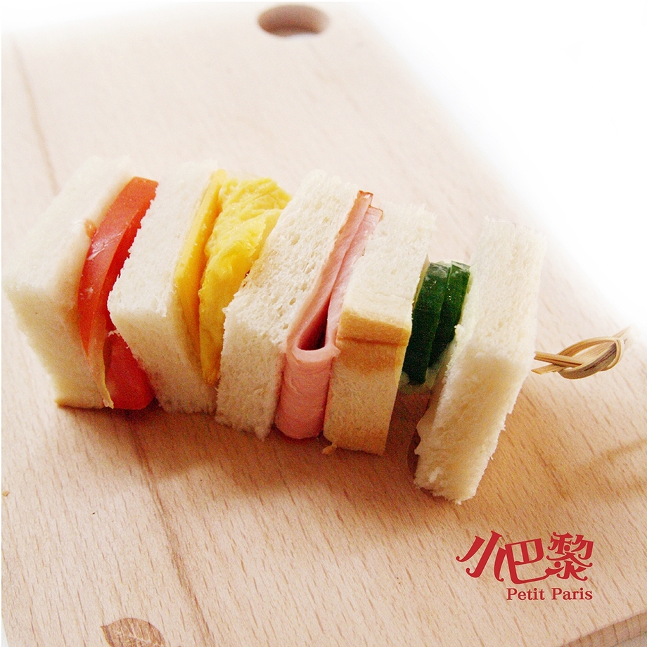小清新三明治串燒