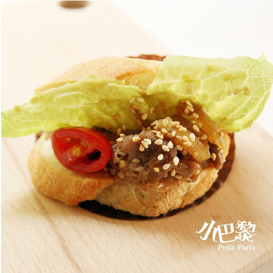 和風薑燒豬肉三明治