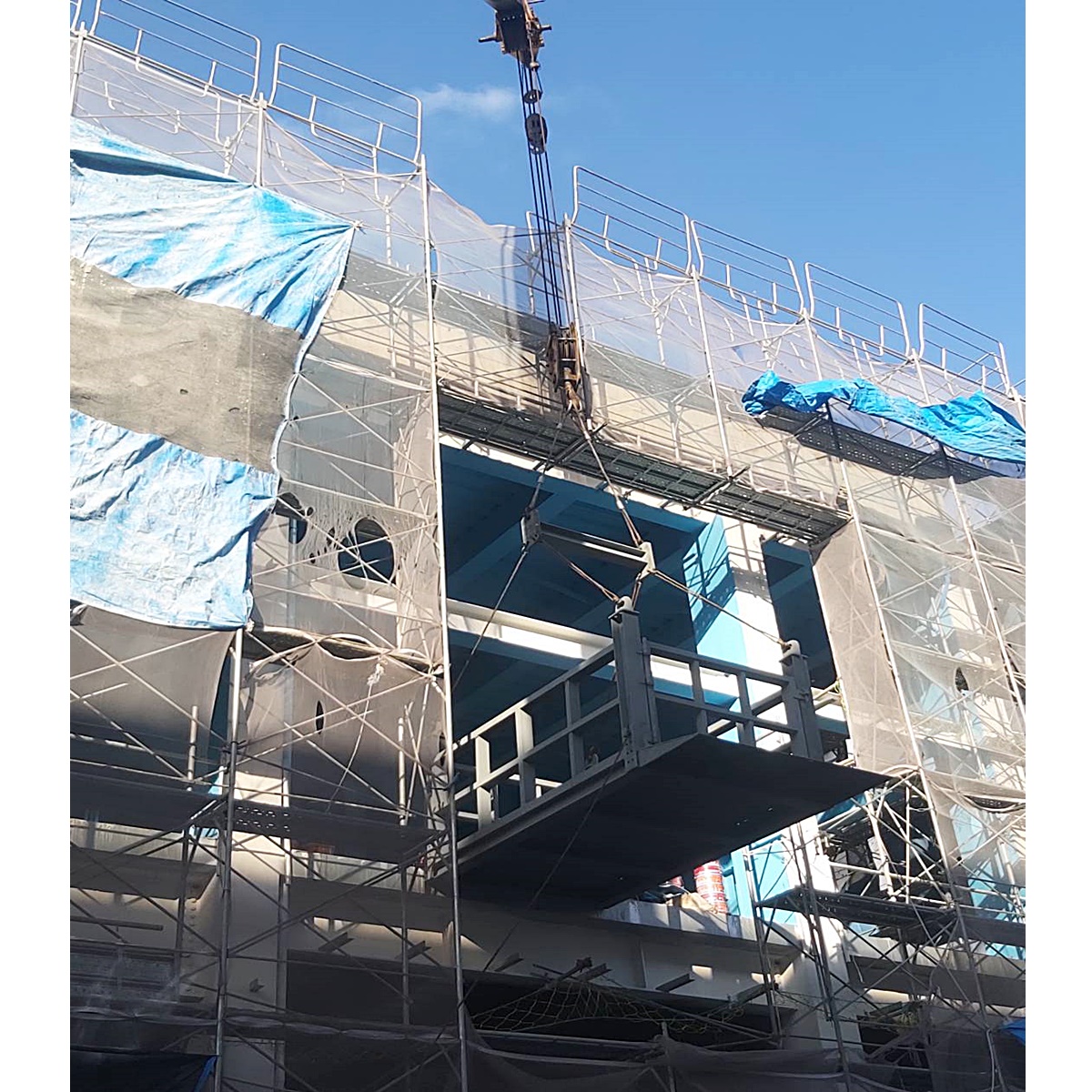 吊裝搬運施工實況