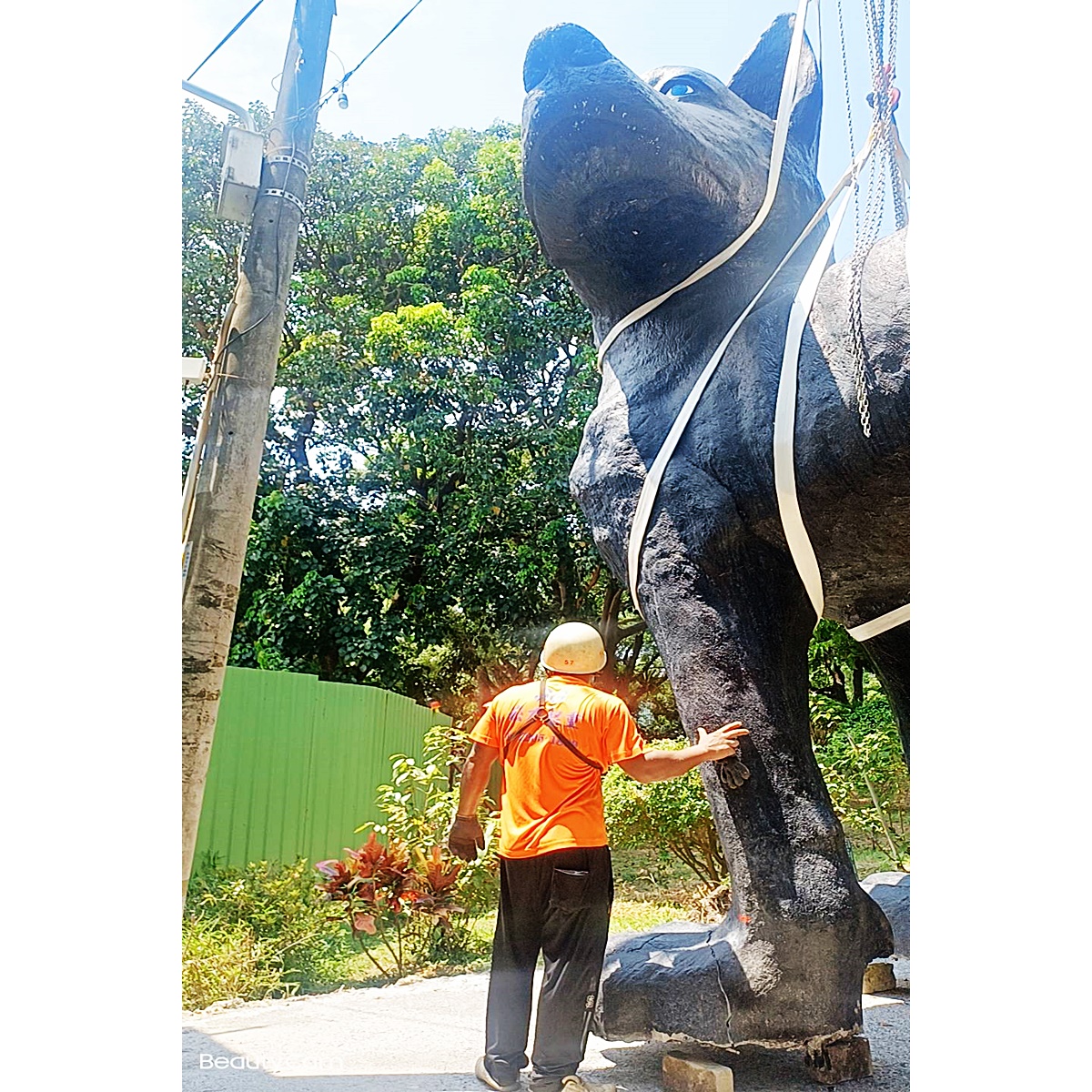 大型物品搬運工程