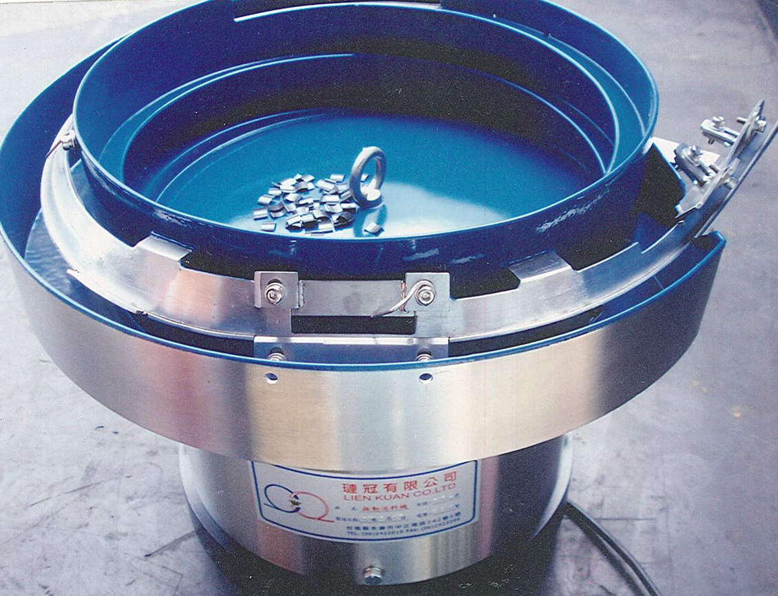 二次加工零件震動整列送料機設計製造