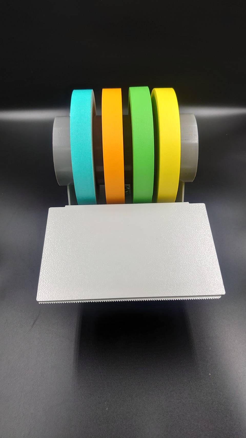 實驗室用彩色膠帶台(金屬材質/大捲膠帶＊６捲適用)