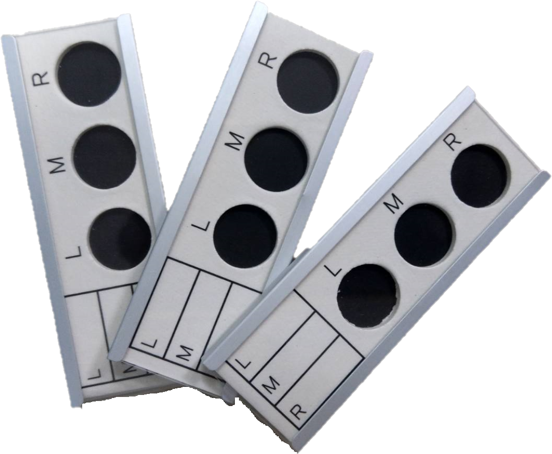 地質學專用三孔玻片組(100入/盒)