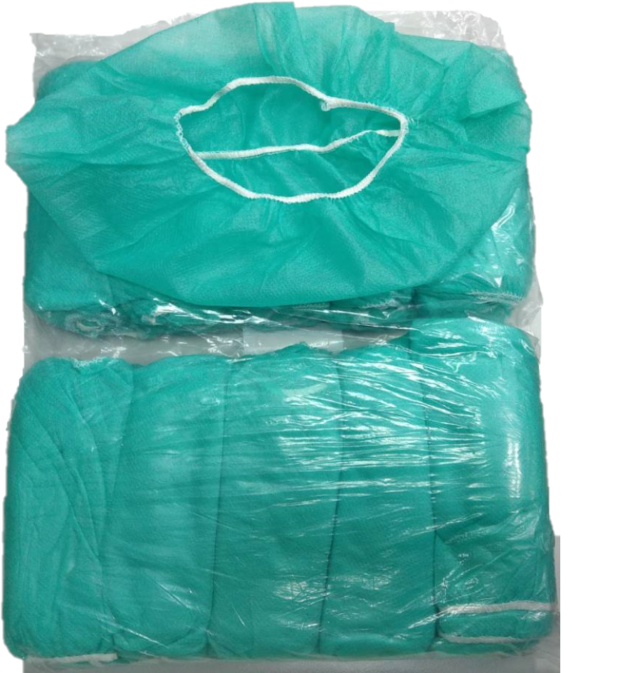 不織布防塵鞋套-綠色(50雙/包)