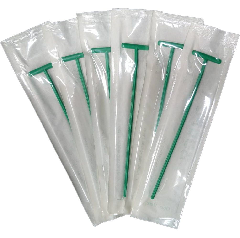 T型拋棄式塗抹棒(單支滅菌包裝)