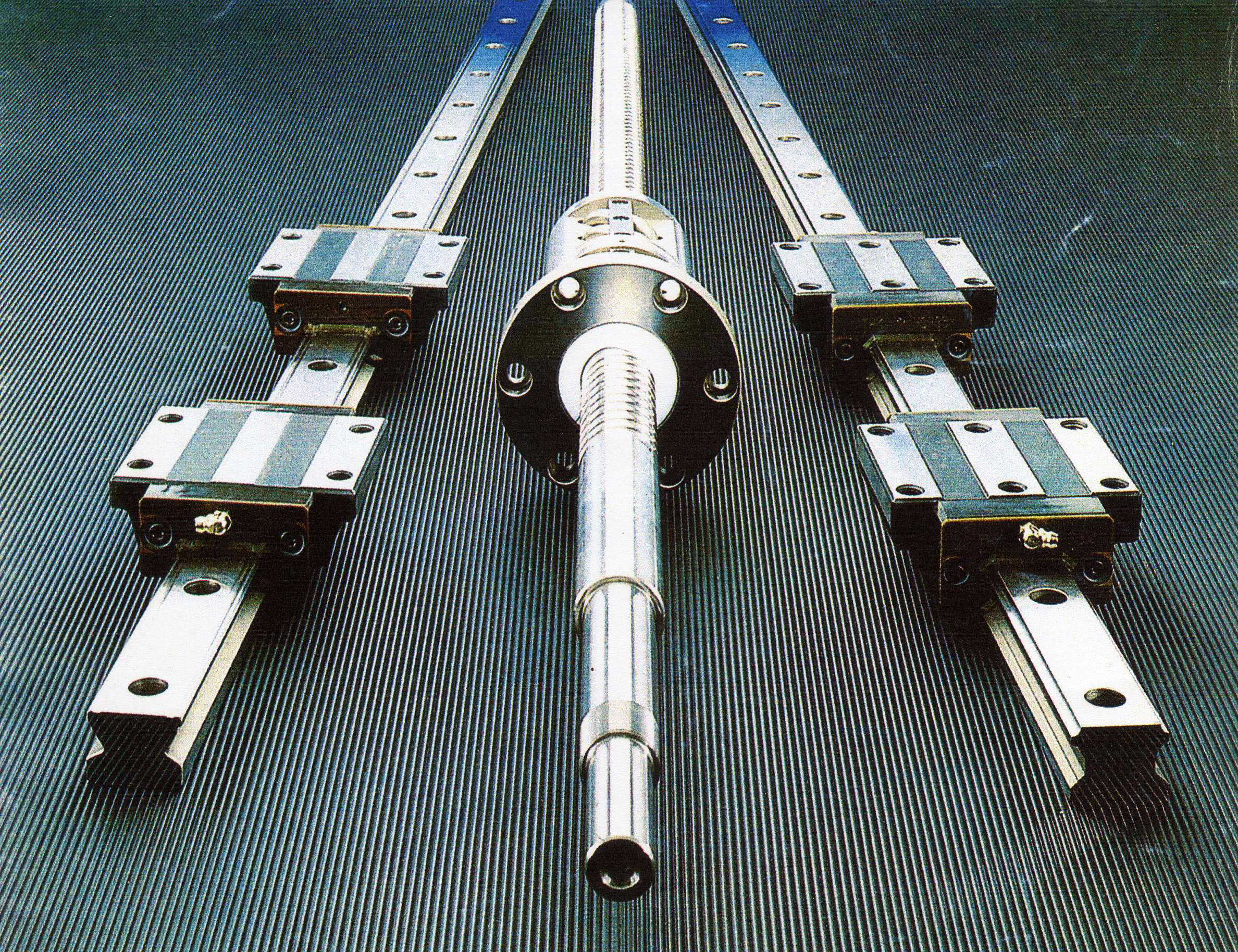 線型滑軌、滾珠導螺桿