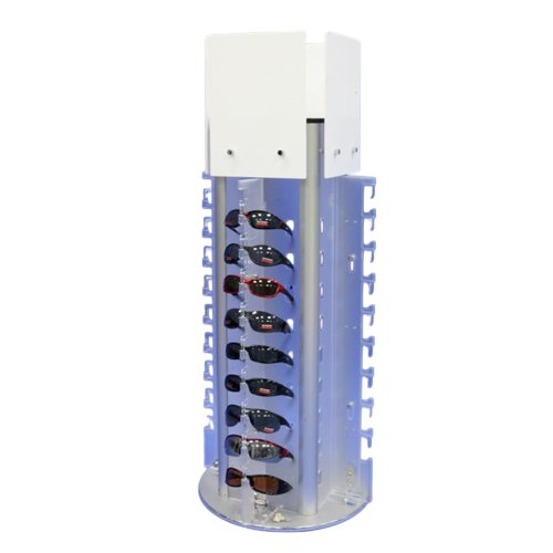 鎖定太陽鏡展示架