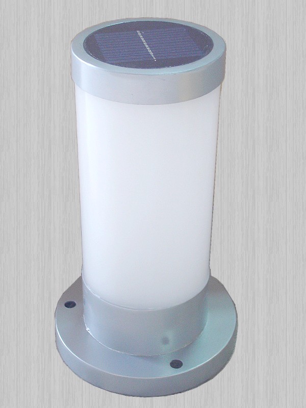 太陽能Y40{白鐵材質上圓120下圓180高300含太陽能板}