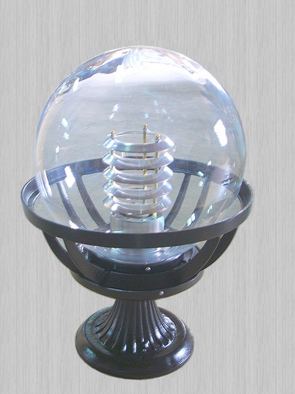 牆燈W47{14PMMA透明球.網高308.總高540.8支桿}