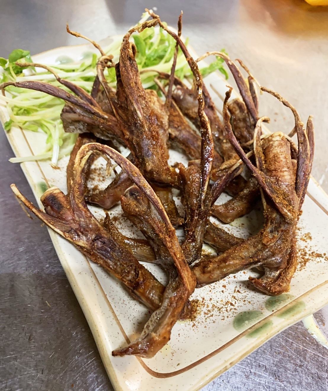 胡椒烤鴨舌