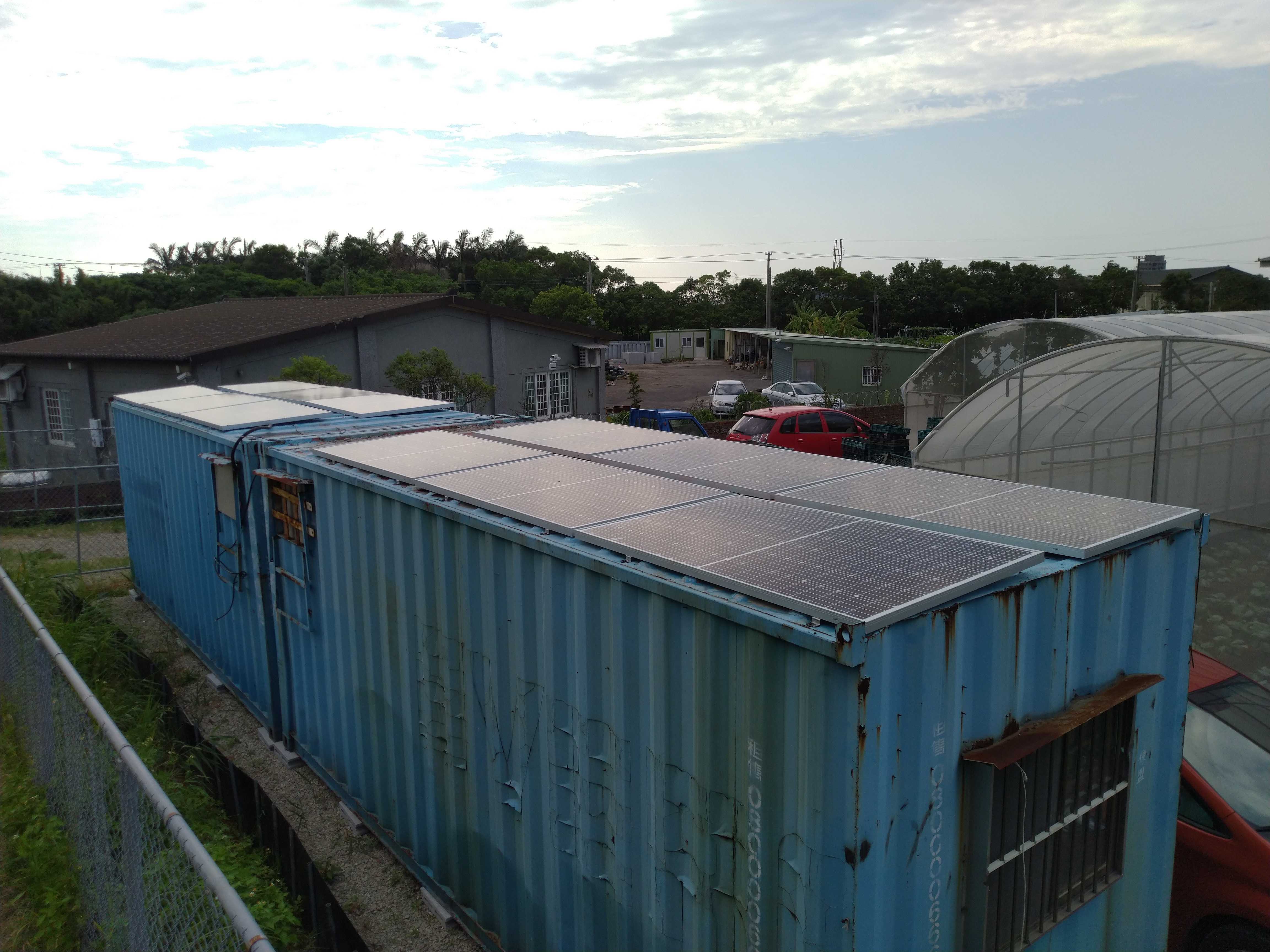 貨櫃屋太陽能
