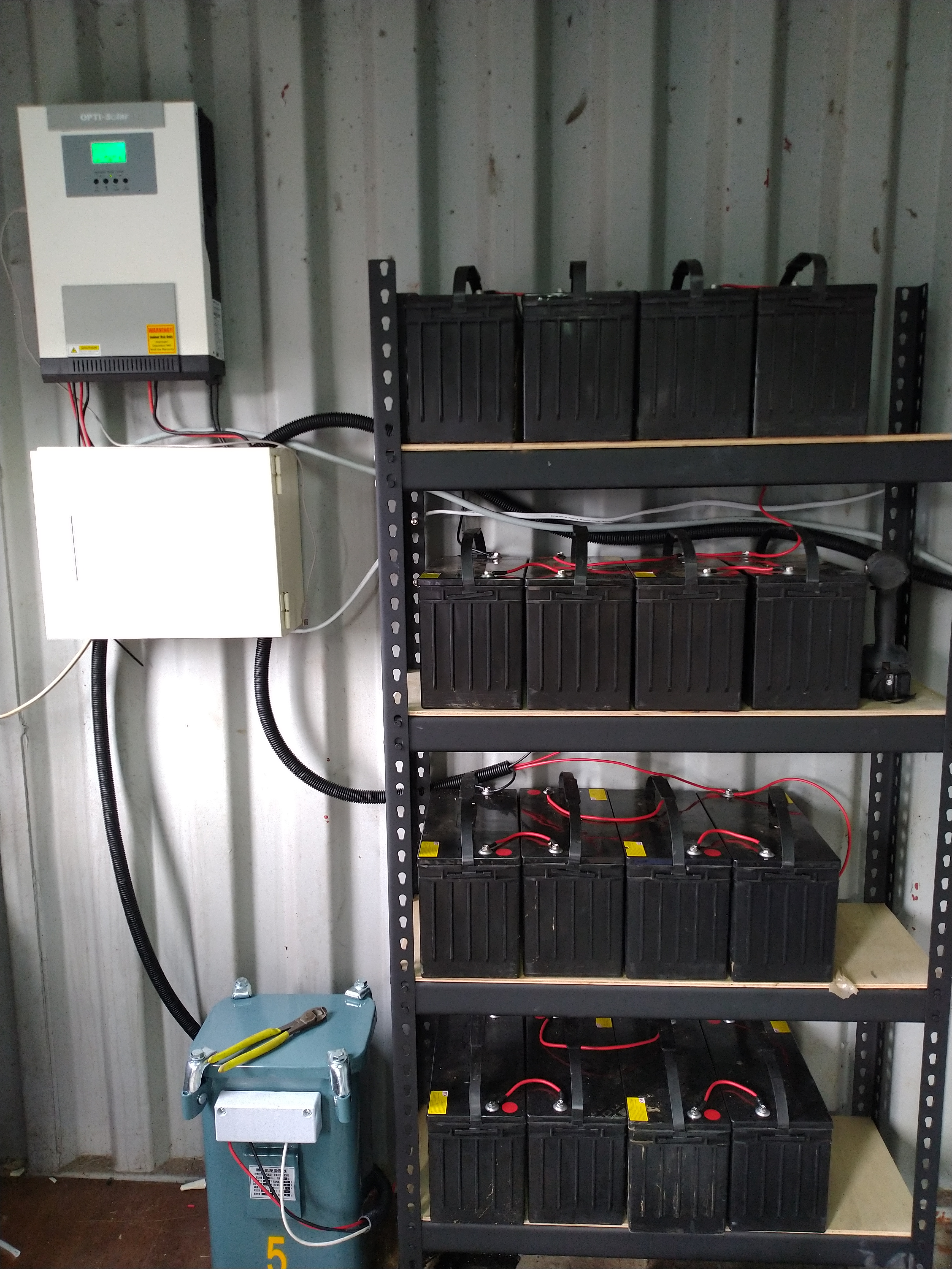 貨櫃屋內的白機系