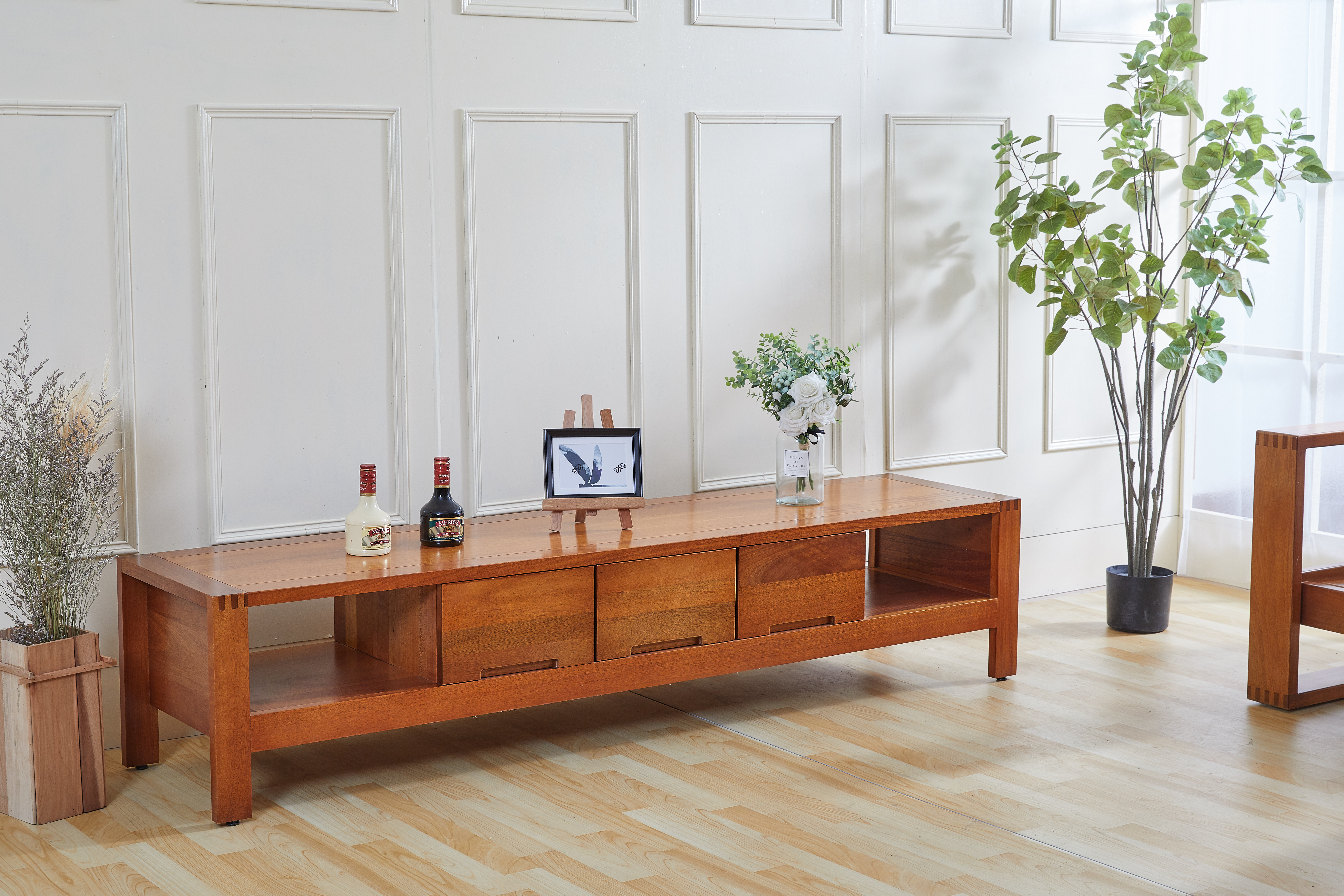 101山榆木6.5尺長三櫃